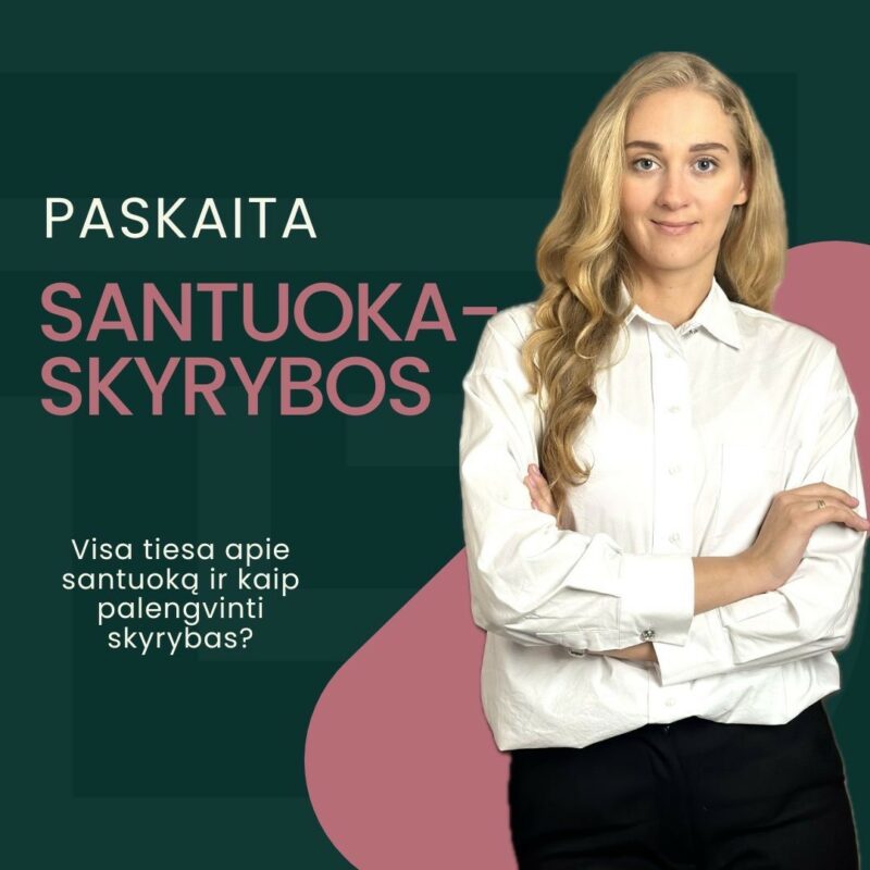 Santuoka - Skyrybos